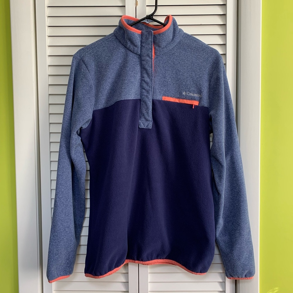 Columbia Size L blue sweatshirt